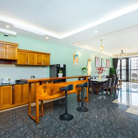 Can Ho '4' Oasky Xeo Bien 3 Phong Ngu - Oasky Apartment With Diagonal Sea View